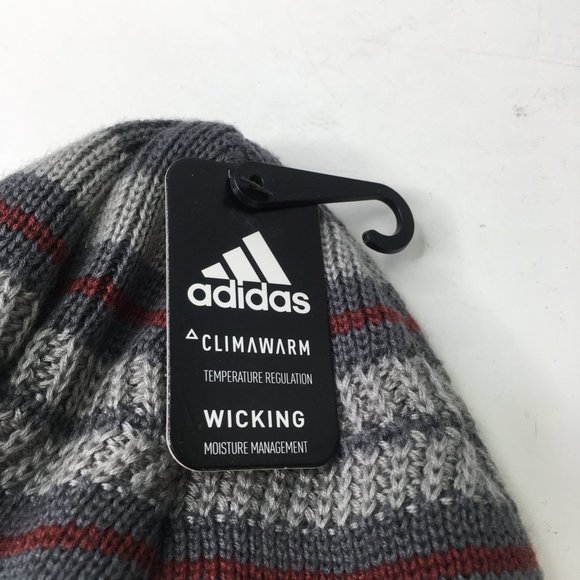 Adidas Beanie Hat Mens One Size Climawarm Lined Winter #3203 - Picture 11 of 11